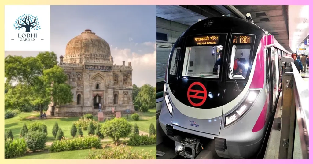 which metro station is near to lodhi garden