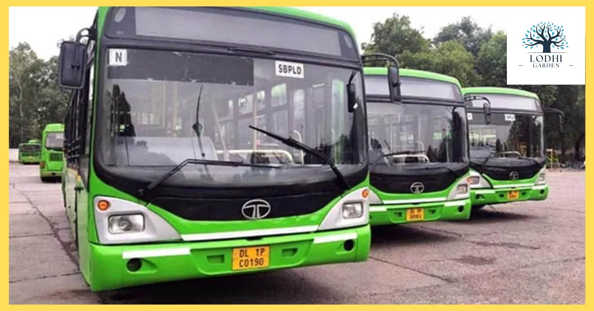 which bus goes to lodhi garden side