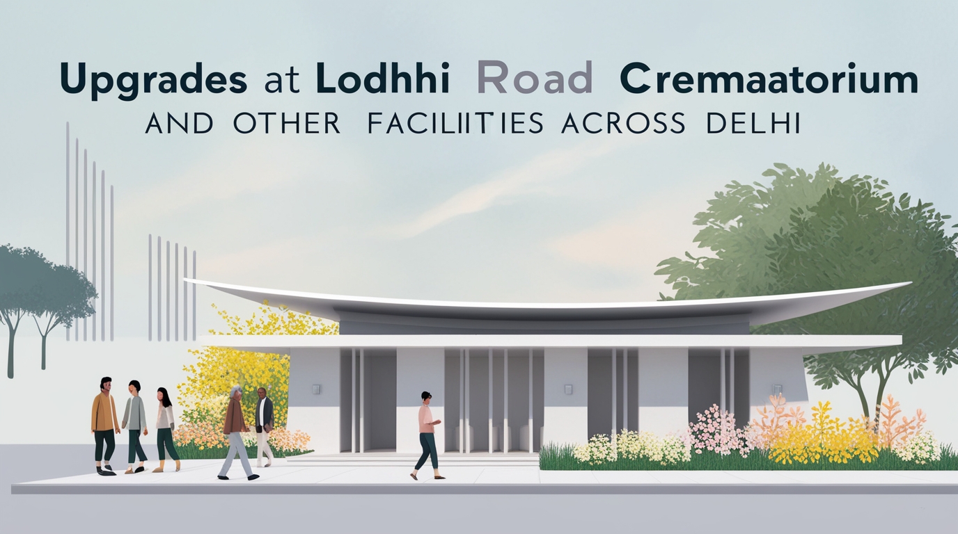 Upgrades at Lodhi Road Crematorium and Other Facilities Across Delhi