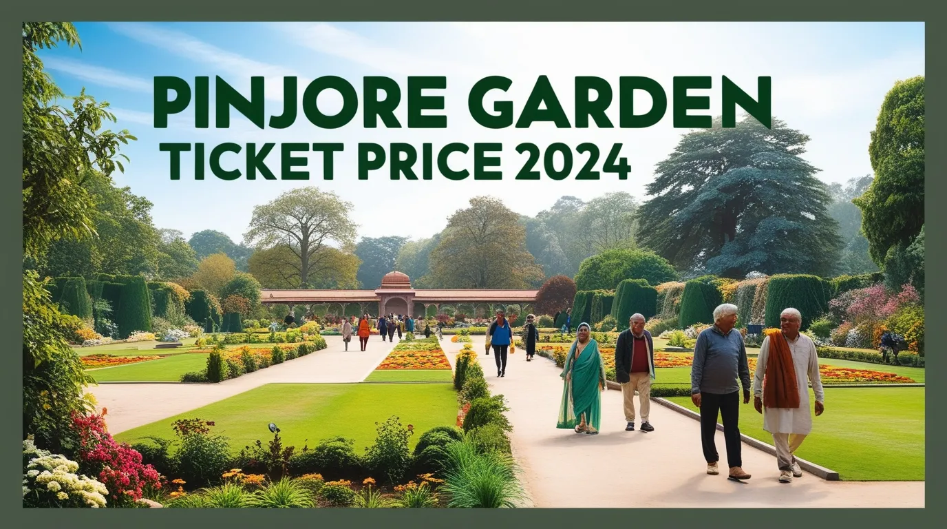 Pinjore Garden Ticket Price 2024