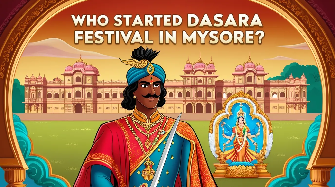 Who Started Dasara Festival in Mysore?