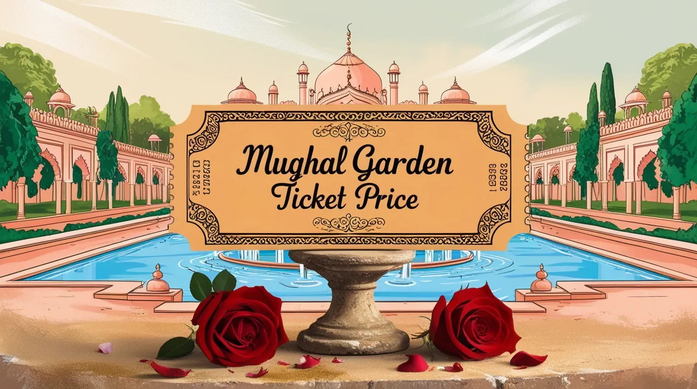 Mughal Garden Ticket Price
