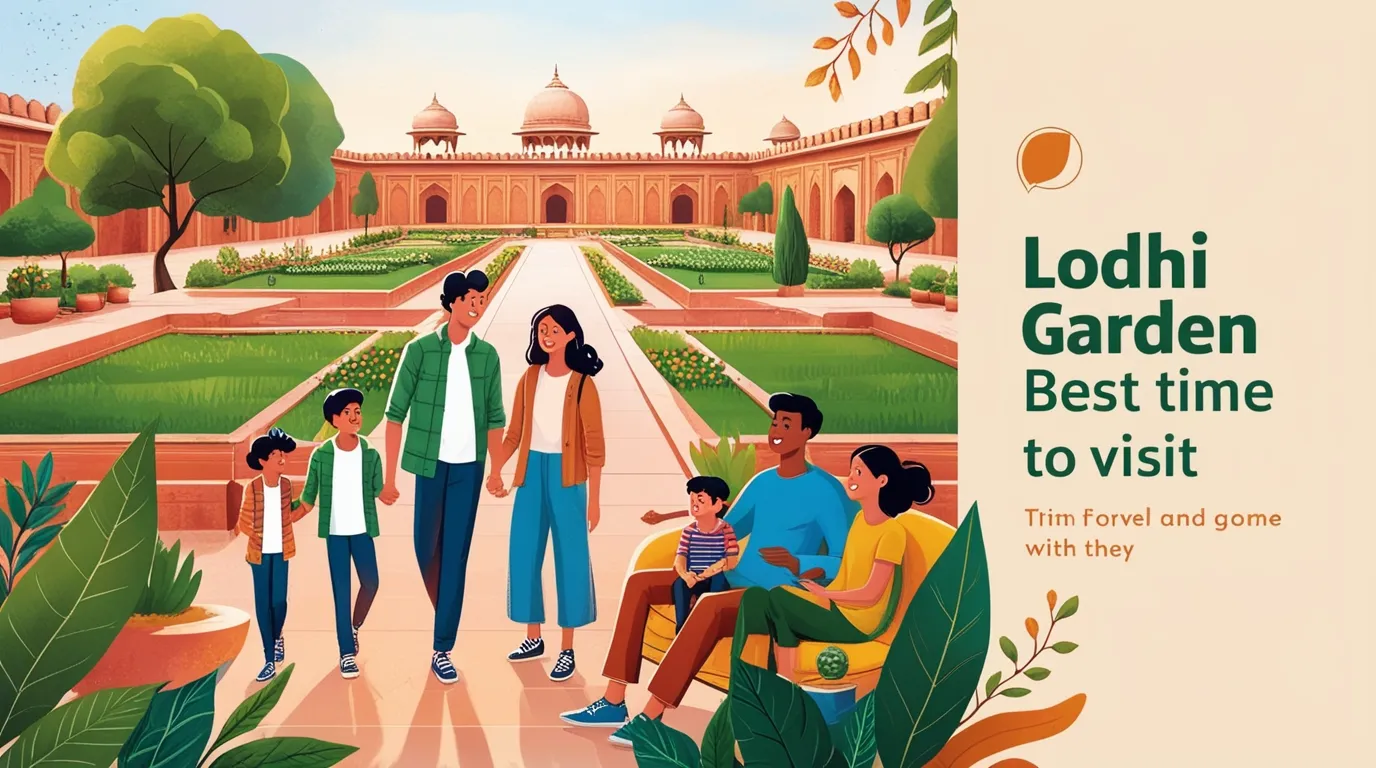 Lodhi Garden Best Time to Visit