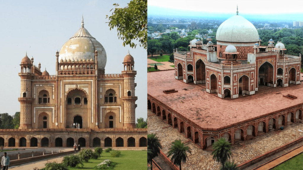 Jor Bagh and Humayun Tomb