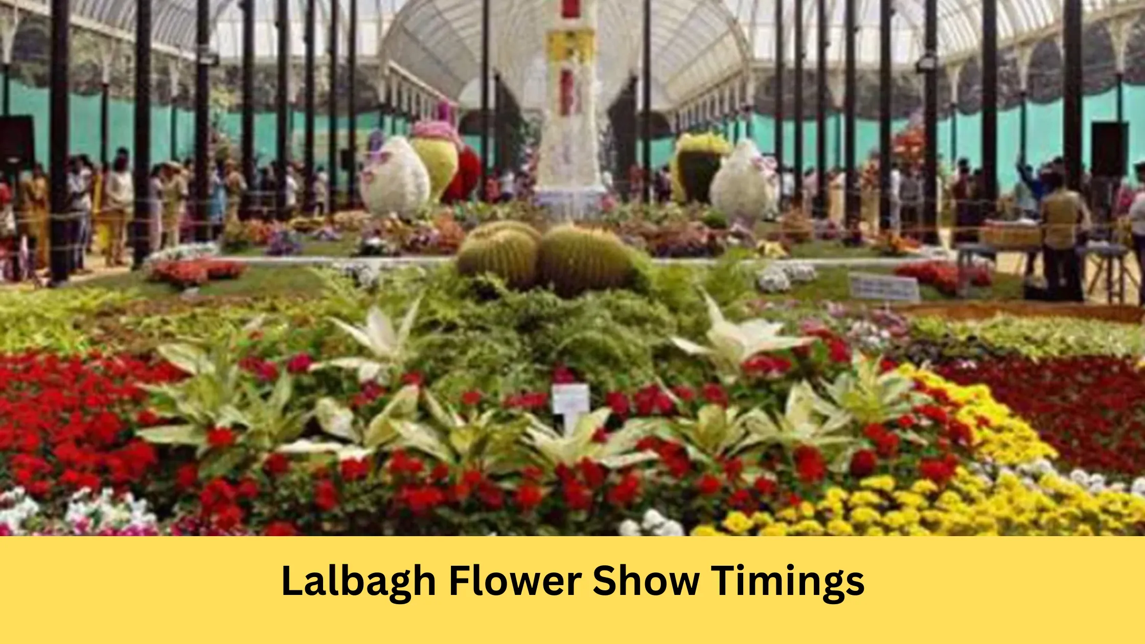 Lalbagh Flower Show Timings