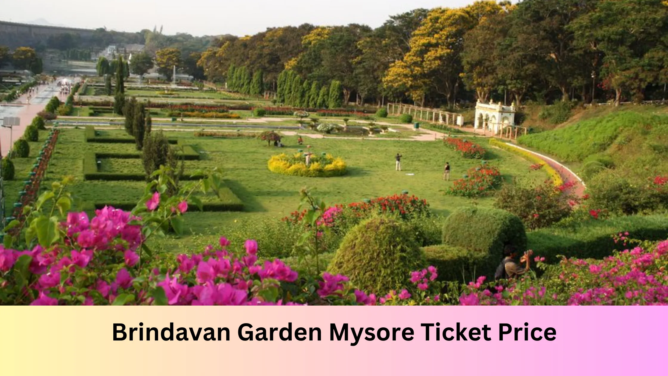 Brindavan Garden Mysore Ticket Price