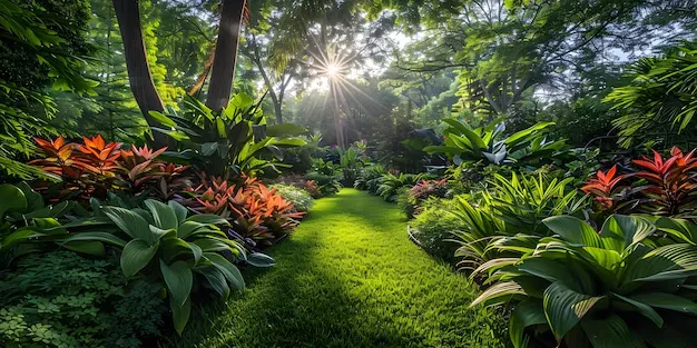 Lush Gardens and Flora